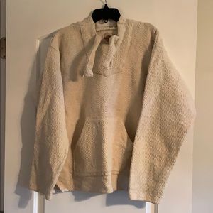 white hemp sweatshirt